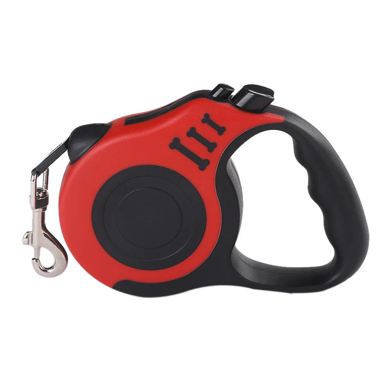 3m/5m Retractable Dog Leash – Durable Nylon Lead for Small, Medium & Large Dogs & Cats