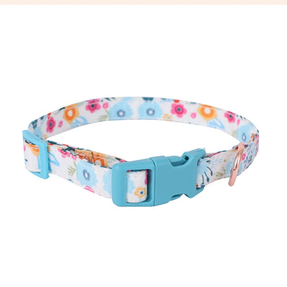 Adjustable Dog & Cat Harness Set – Soft Vest with Leash, Cute Design for Small Pets
