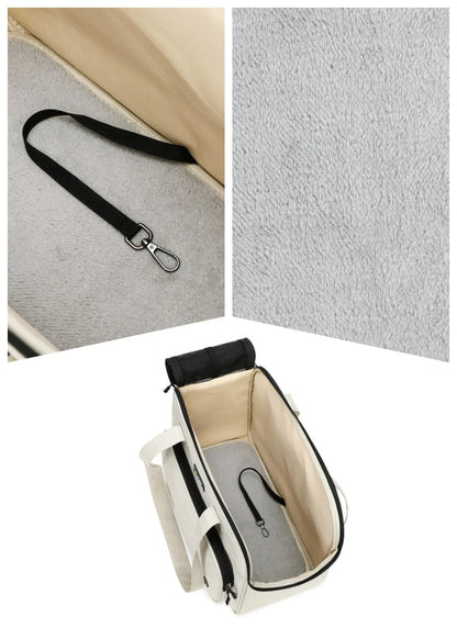 Portable Pet Carrier Bag – Large Capacity Travel Bag for Small Dogs & Cats
