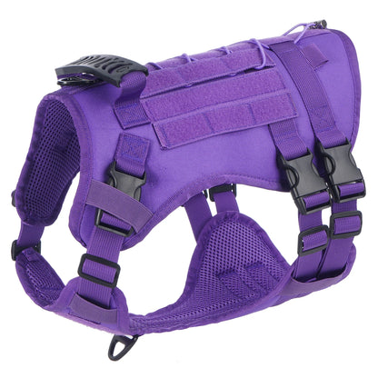 Tactical Dog Harness for Large Dogs – Heavy-Duty Anti-Slip Outdoor Walking Vest