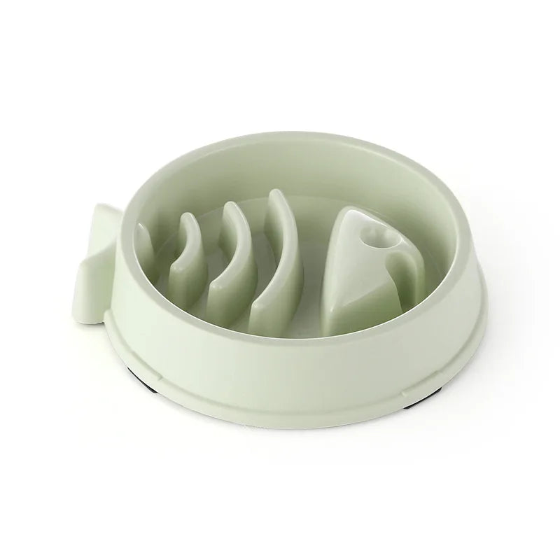 Slow Feeder Pet Bowl – Anti-Choking Non-Slip Feeding Dish for Dogs & Cats