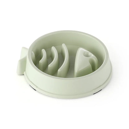 Slow Feeder Pet Bowl – Anti-Choking Non-Slip Feeding Dish for Dogs & Cats