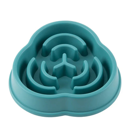 Slow Feeder Pet Bowl – Anti-Choking Non-Slip Feeding Dish for Dogs & Cats