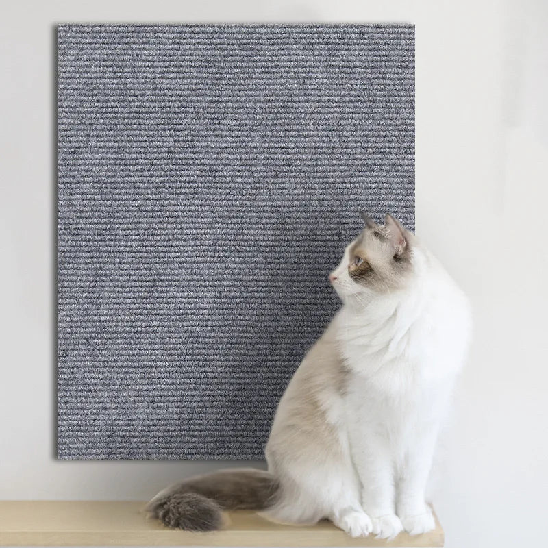 Self-Adhesive Cat Scratch Protector Mat – Trim-to-Fit Furniture & Sofa Guard