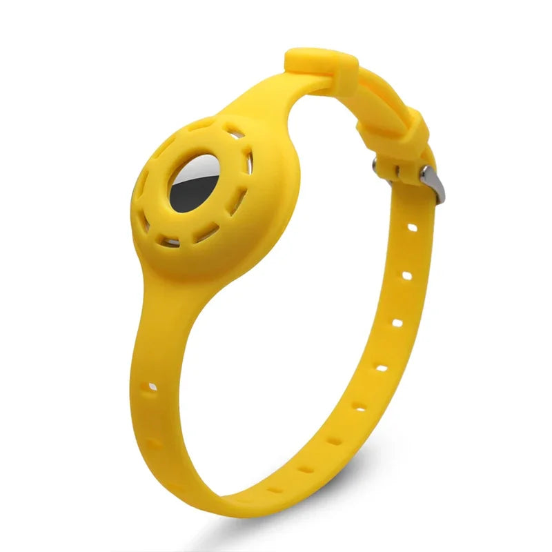 Silicone Cat Collar for Apple AirTag – Adjustable Anti-Lost Pet Tracker Holder
