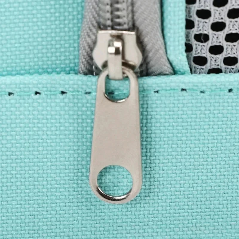 Breathable Pet Travel Bag – Portable Shoulder Carrier for Dogs & Cats, Summer Design