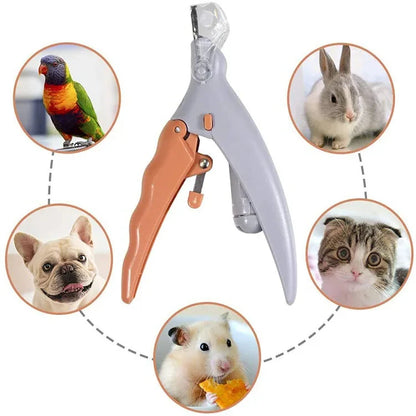 Professional LED Pet Nail Clippers – Precision Grooming Tool for Dogs & Cats