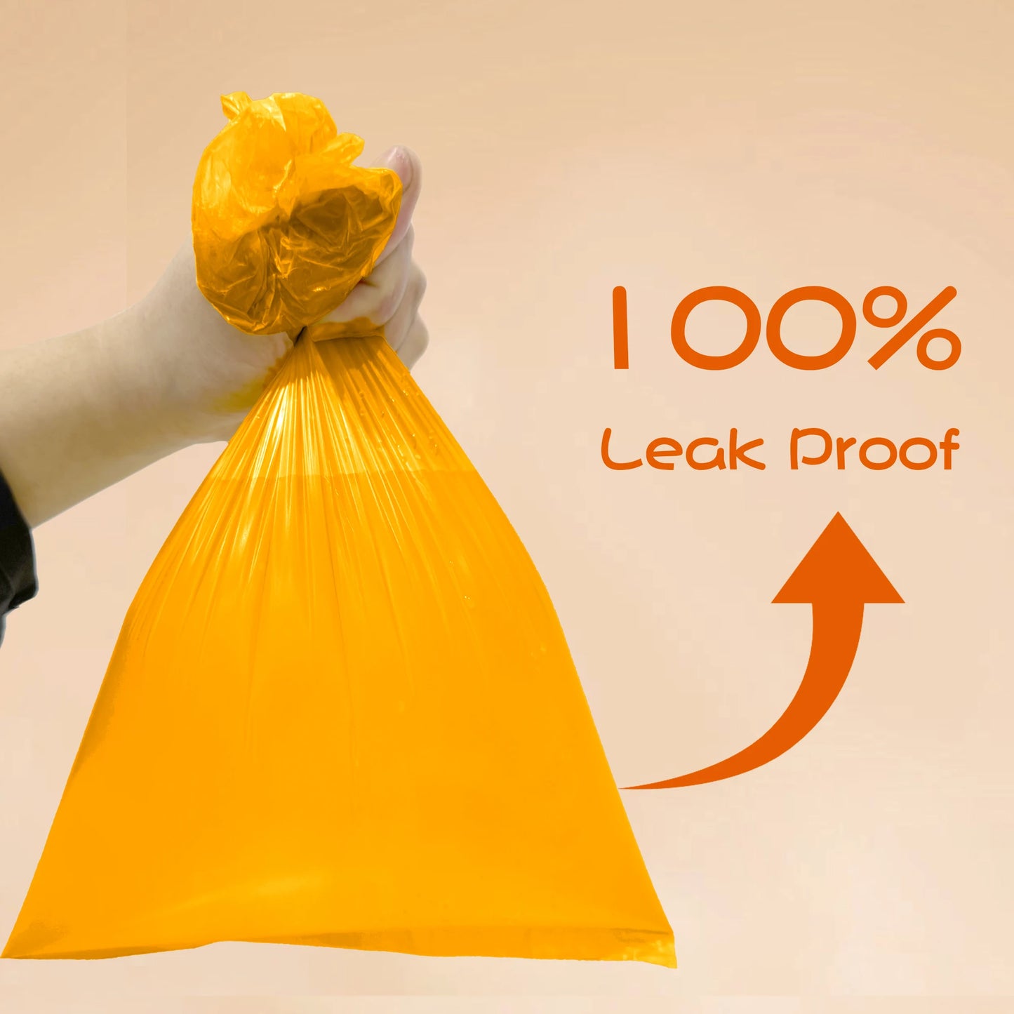 EPI Photodegradable Dog Poop Bags – Orange Scented Waste Bags with Dispenser