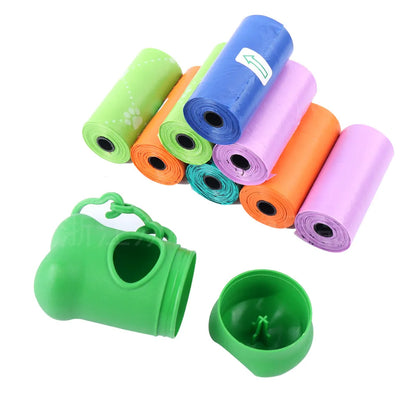 Bone-Shaped Dog Poop Bag Dispenser – Portable Holder for Waste Bags