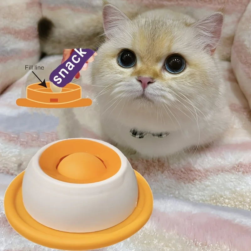 Pet Lick Mat for Dogs & Cats – Interactive Snack Plate for Dental Health & Stress Relief