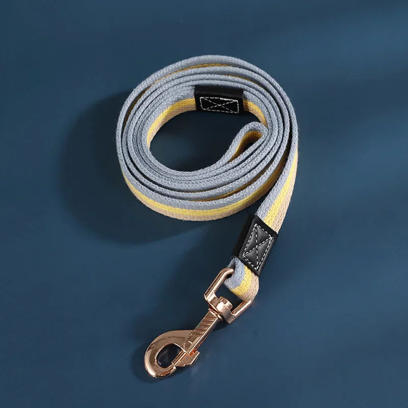Dog Training Leash 2m Long Pet Lead Non-Slip Rubber Nylon Training Walking Rope Work Dog Leashes For Small Medium Large Big Dogs