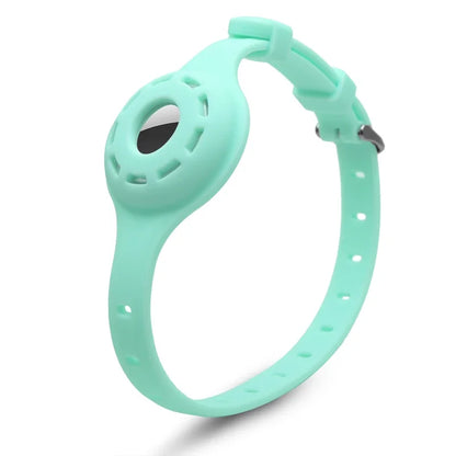 Silicone Cat Collar for Apple AirTag – Adjustable Anti-Lost Pet Tracker Holder