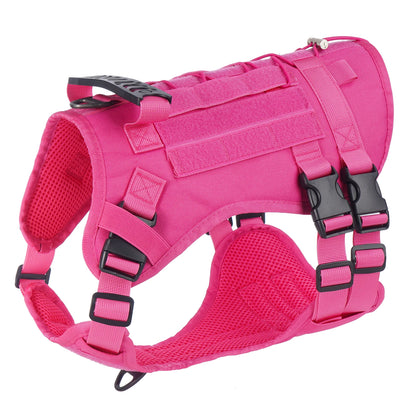 Tactical Dog Harness for Large Dogs – Heavy-Duty Anti-Slip Outdoor Walking Vest