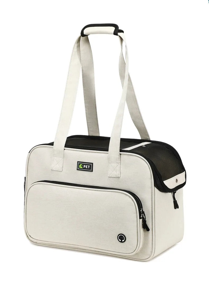 Portable Pet Carrier Bag – Large Capacity Travel Bag for Small Dogs & Cats