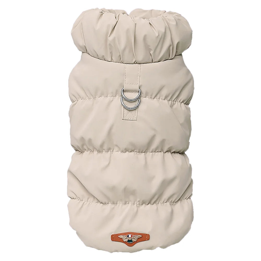 Warm Padded Dog Jacket – Soft Winter Coat for Small & Medium Dogs (Chihuahua, French Bulldog, Poodle)