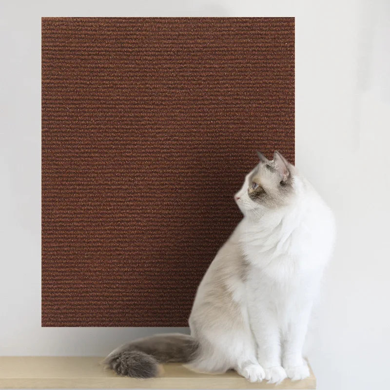 Self-Adhesive Cat Scratch Protector Mat – Trim-to-Fit Furniture & Sofa Guard