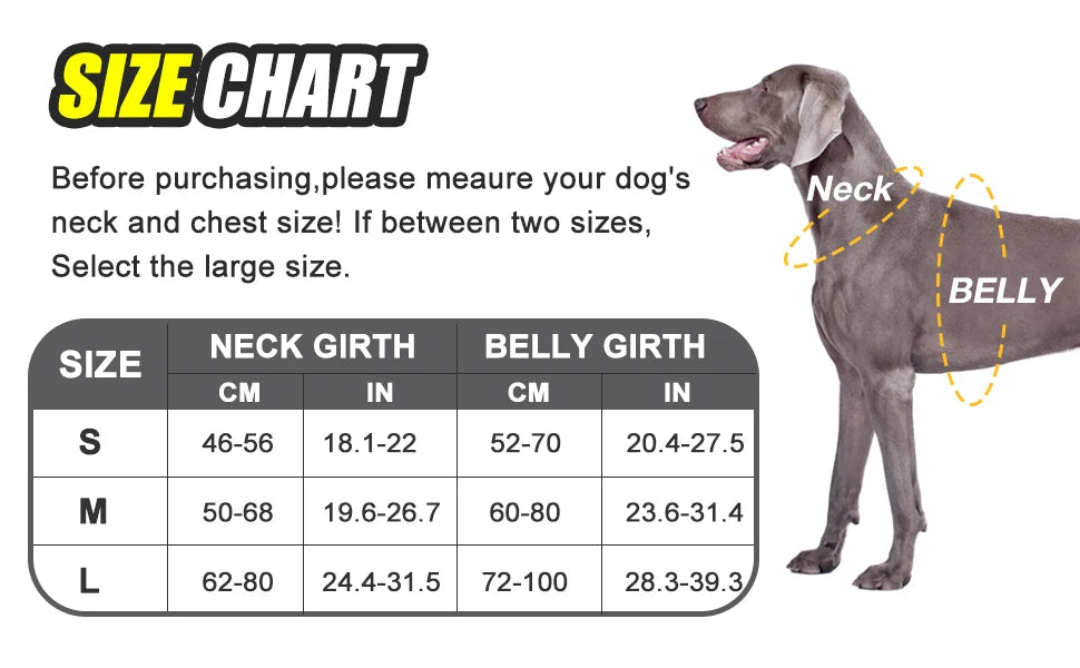Tactical Dog Harness for Large Dogs – Heavy-Duty Anti-Slip Outdoor Walking Vest