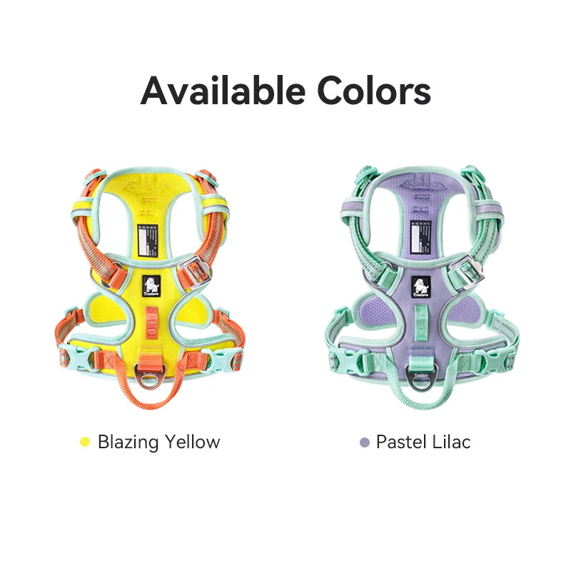 Truelove No-Pull Reflective Dog Harness – Adjustable Breathable Vest for Small, Medium & Large Dogs