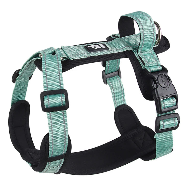 Reflective Dog Harness with Handle – Adjustable Vest for Easy Control, Ideal for Small & Medium Dogs