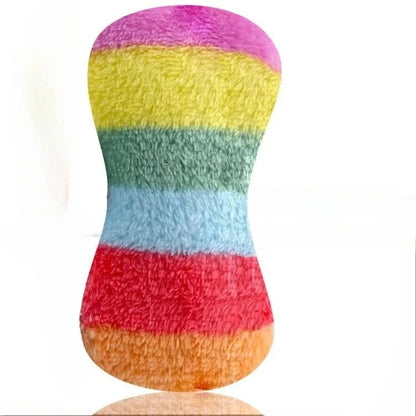 Sleeping Duck Plush Dog Toy – Squeaky Bite-Resistant Chew Toy for Small Dogs