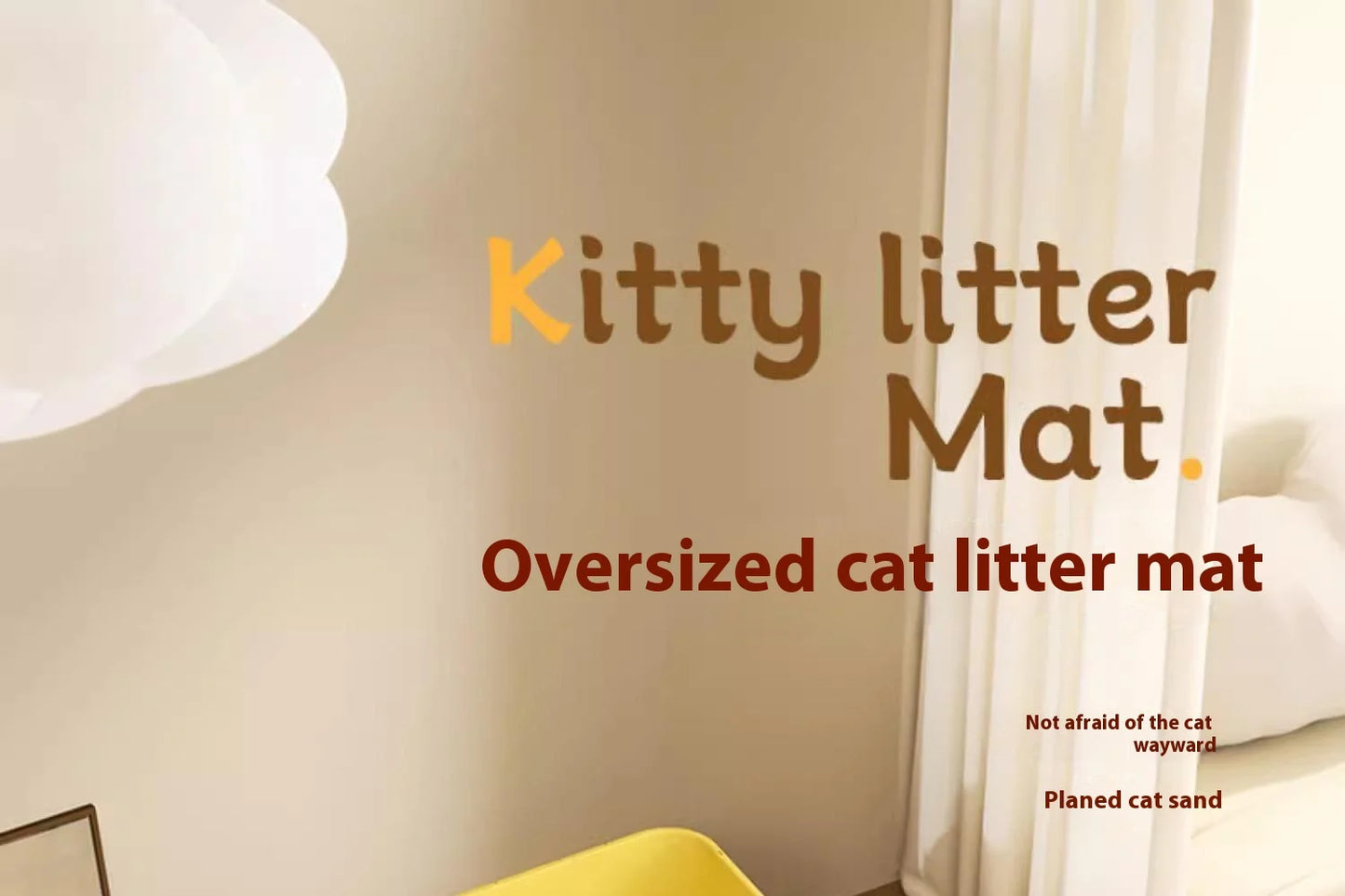 Double-Layer Waterproof Cat Litter Mat – Non-Slip, Washable Floor Protector for Pets