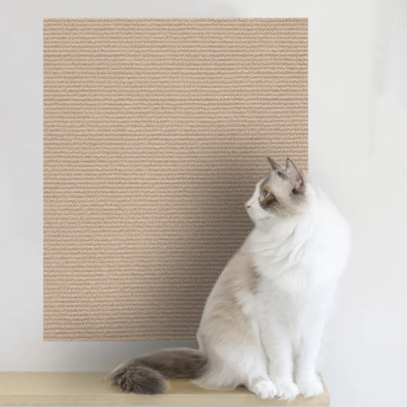 Self-Adhesive Cat Scratch Protector Mat – Trim-to-Fit Furniture & Sofa Guard