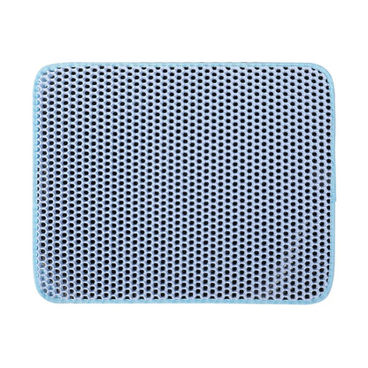 Waterproof Double-Layer Cat Litter Mat – Easy-Clean Pet Litter Pad for Cats