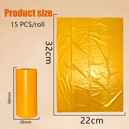 EPI Photodegradable Dog Poop Bags – Orange Scented Waste Bags with Dispenser
