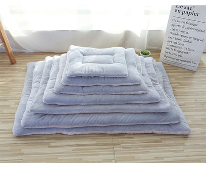 Double-Sided Plush Pet Mat – Soft Warm Cushion Blanket for Cats & Small Dogs