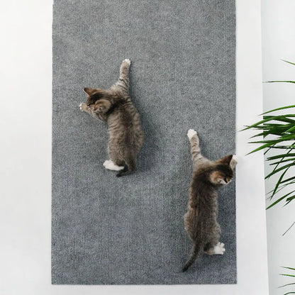 Self-Adhesive Cat Scratch Protector Mat – Trim-to-Fit Furniture & Sofa Guard