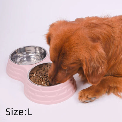 Stainless Steel Pet Bowl – Durable Feeding Dish for Small, Medium & Large Dogs & Cats