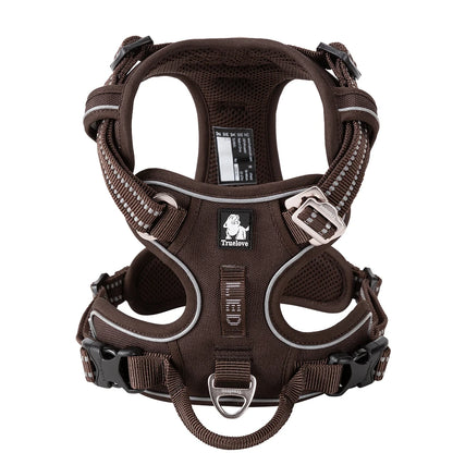 Truelove No-Pull Reflective Dog Harness – Adjustable Breathable Vest for Small, Medium & Large Dogs