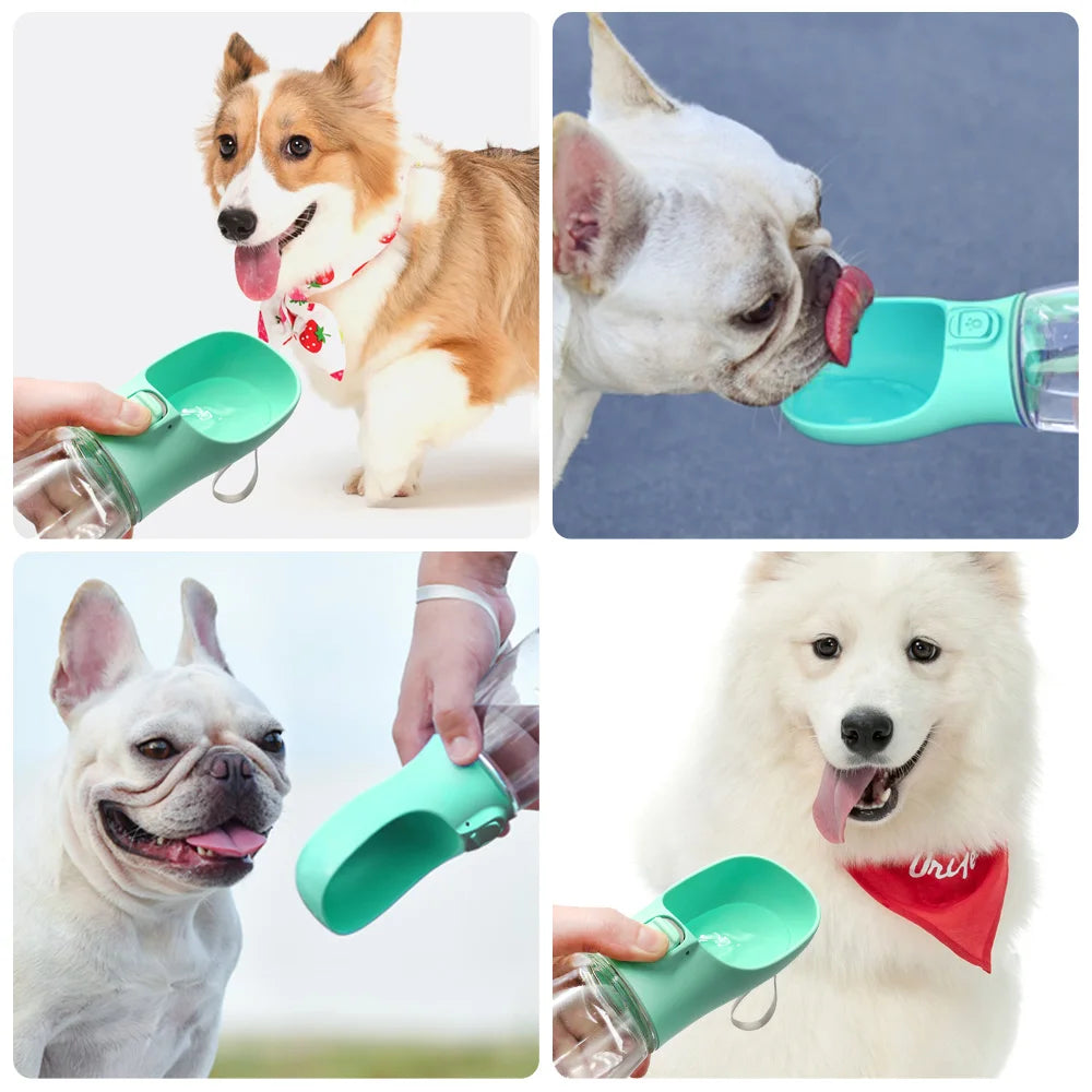 Portable Dog & Cat Water Bottle – Leakproof Travel Drinking Dispenser for Outdoor Pets