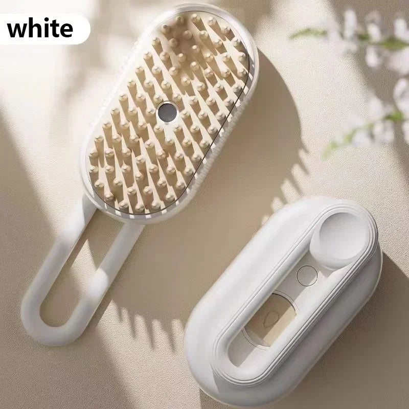 Pet Spray Grooming Comb – Hair Removal Brush with Water Mist for Dogs & Cats