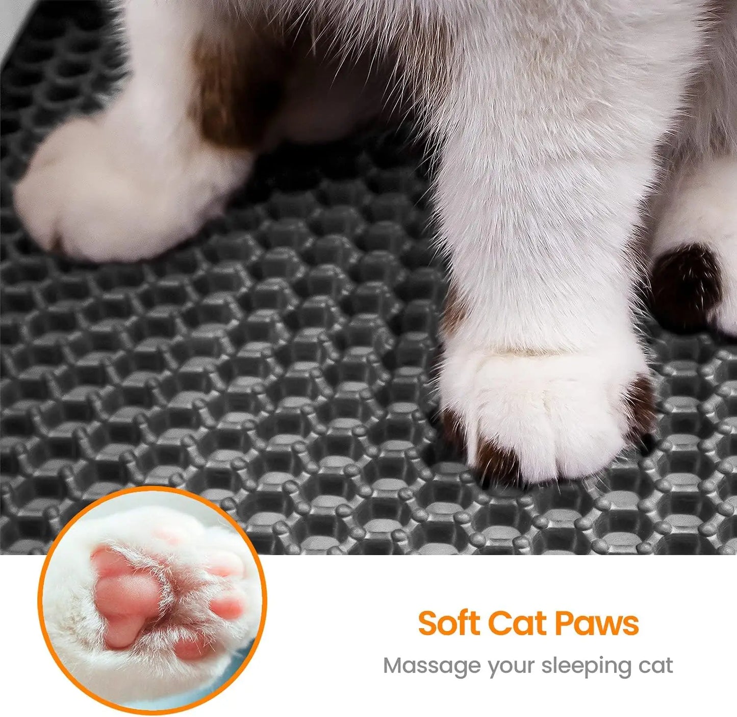 Waterproof Double-Layer Cat Litter Mat – Easy-Clean Pet Litter Pad for Cats