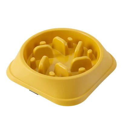 Slow Feeder Pet Bowl – Anti-Choking Non-Slip Feeding Dish for Dogs & Cats