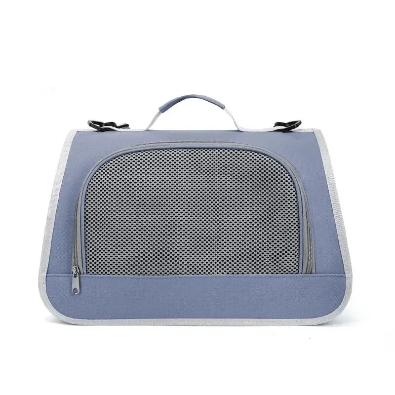 Breathable Pet Travel Bag – Portable Shoulder Carrier for Dogs & Cats, Summer Design