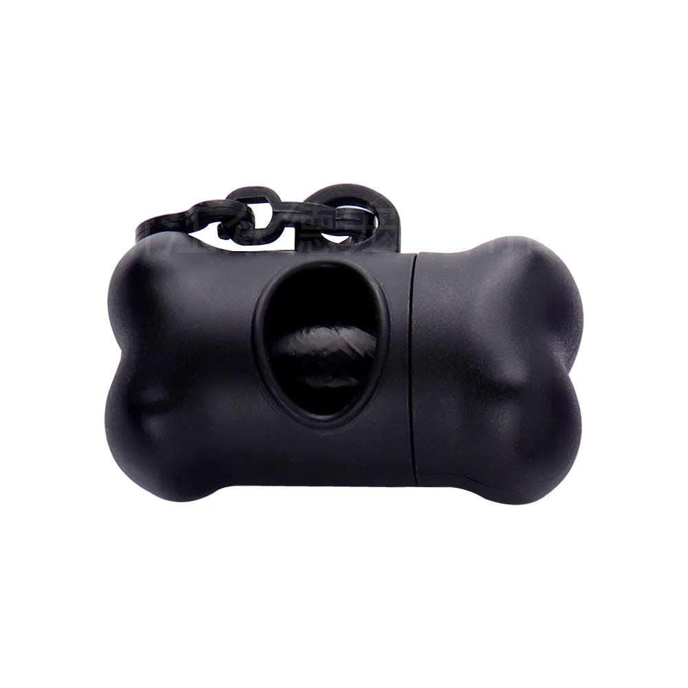 Bone-Shaped Dog Poop Bag Dispenser – Portable Holder for Waste Bags