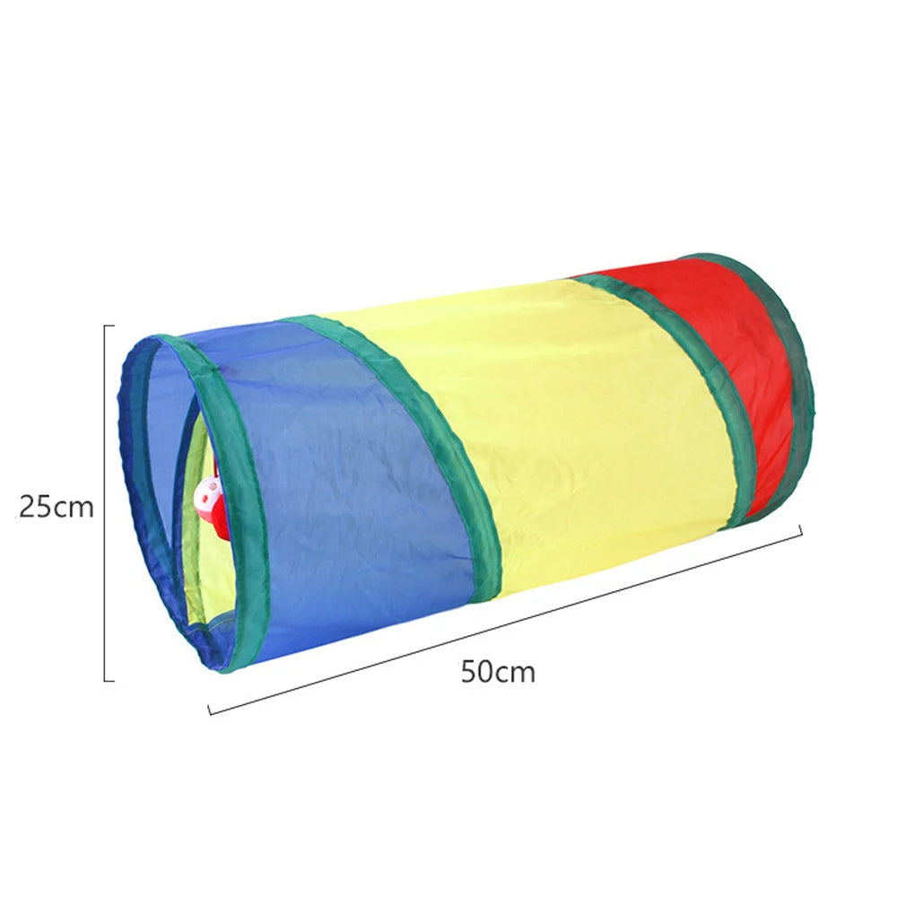 Foldable Cat Tunnel Toy – Interactive Play Tunnel for Kittens & Cats