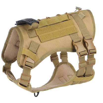 Tactical Dog Harness for Large Dogs – Heavy-Duty Anti-Slip Outdoor Walking Vest