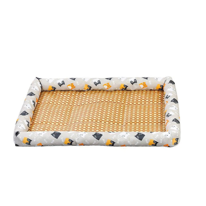 Cooling Pet Bed Mat for Dogs and Cats – Summer Ice Cushion, Comfortable & Wear-Resistant