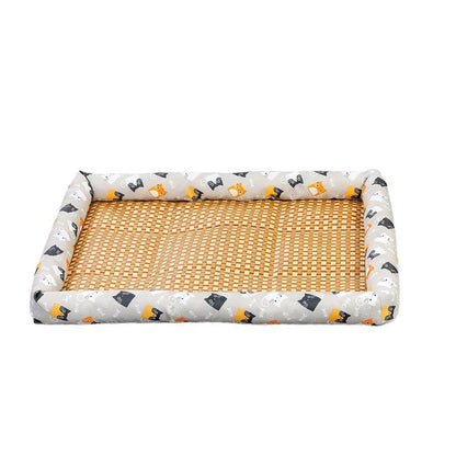Cooling Pet Bed Mat for Dogs and Cats – Summer Ice Cushion, Comfortable & Wear-Resistant