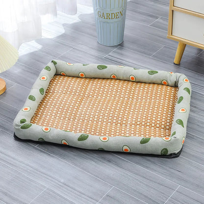 Cooling Pet Bed Mat for Dogs and Cats – Summer Ice Cushion, Comfortable & Wear-Resistant