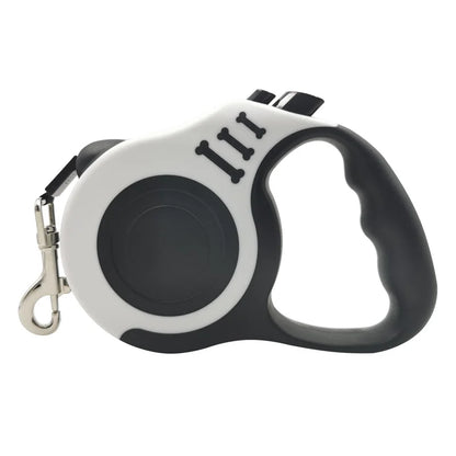 3m/5m Retractable Dog Leash – Durable Nylon Lead for Small, Medium & Large Dogs & Cats