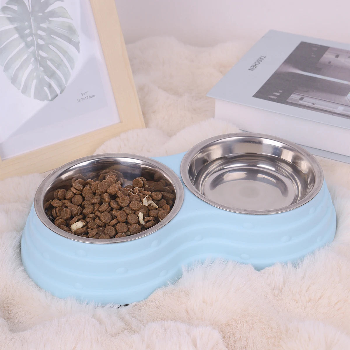 Stainless Steel Pet Bowl – Durable Feeding Dish for Small, Medium & Large Dogs & Cats