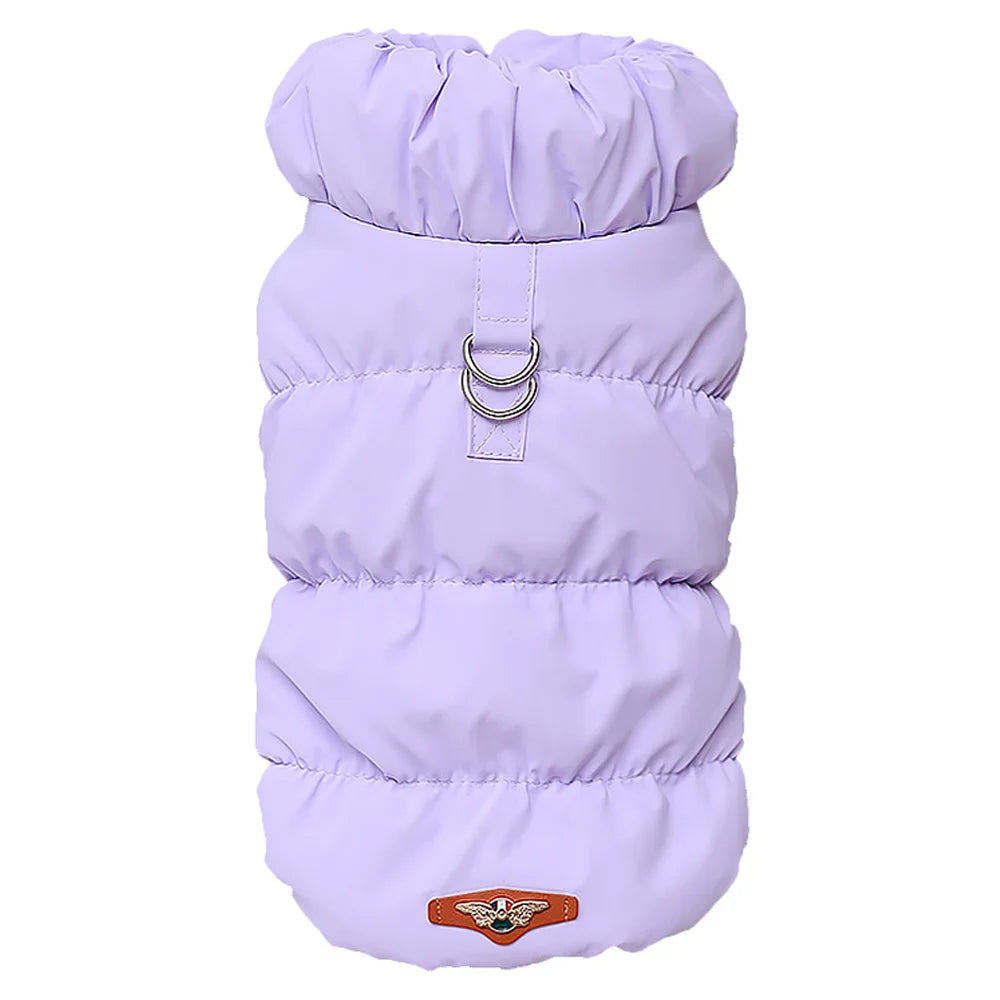 Warm Padded Dog Jacket – Soft Winter Coat for Small & Medium Dogs (Chihuahua, French Bulldog, Poodle)