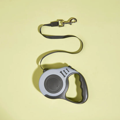 3m/5m Retractable Dog Leash – Durable Nylon Lead for Small, Medium & Large Dogs & Cats
