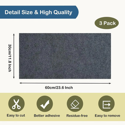 Self-Adhesive Cat Scratch Protector Mat – Trim-to-Fit Furniture & Sofa Guard