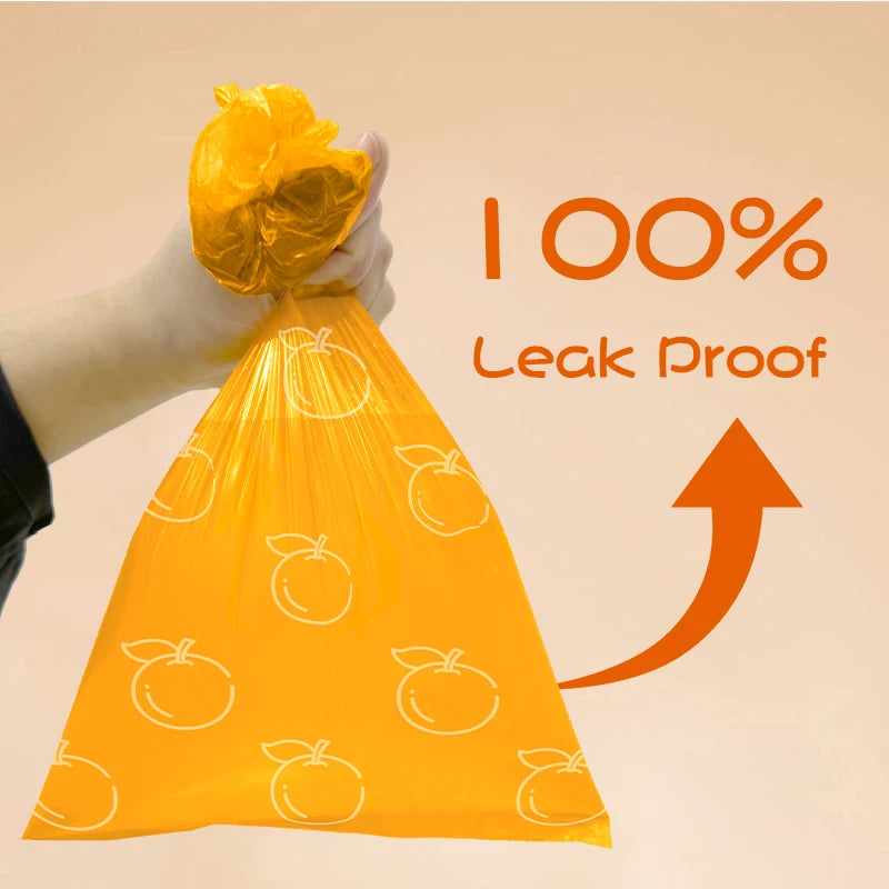 EPI Photodegradable Dog Poop Bags – Orange Scented Waste Bags with Dispenser